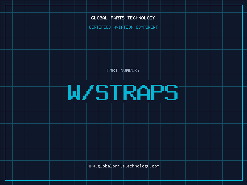 Aviation Part W/STRAPS