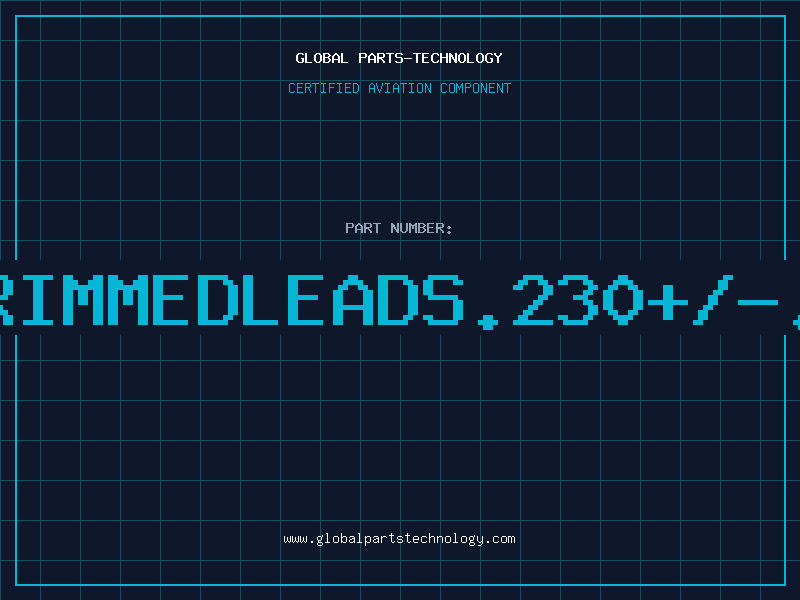 Aviation Part W/TRIMMEDLEADS.230+/-.030