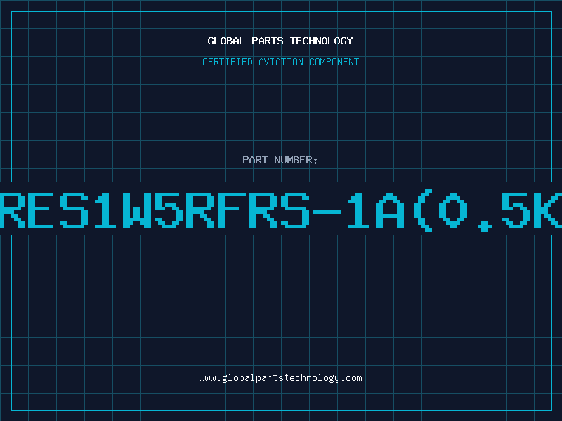 Aviation Part W/WRES1W5RFRS-1A(0.5K/RL