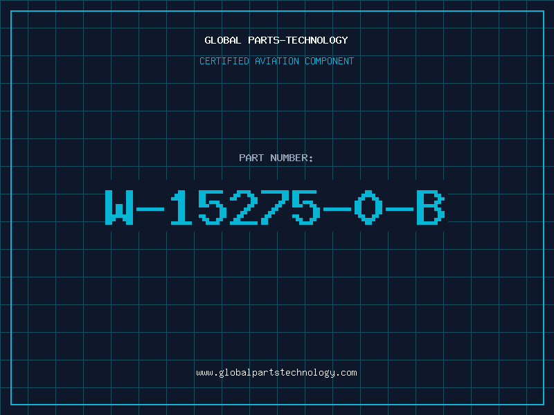 Aviation Part W-15275-0-B