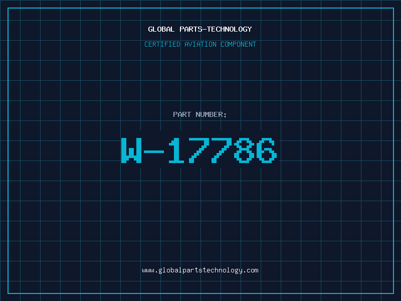 Aviation Part W-17786