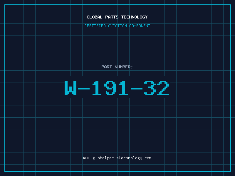 Aviation Part W-191-32