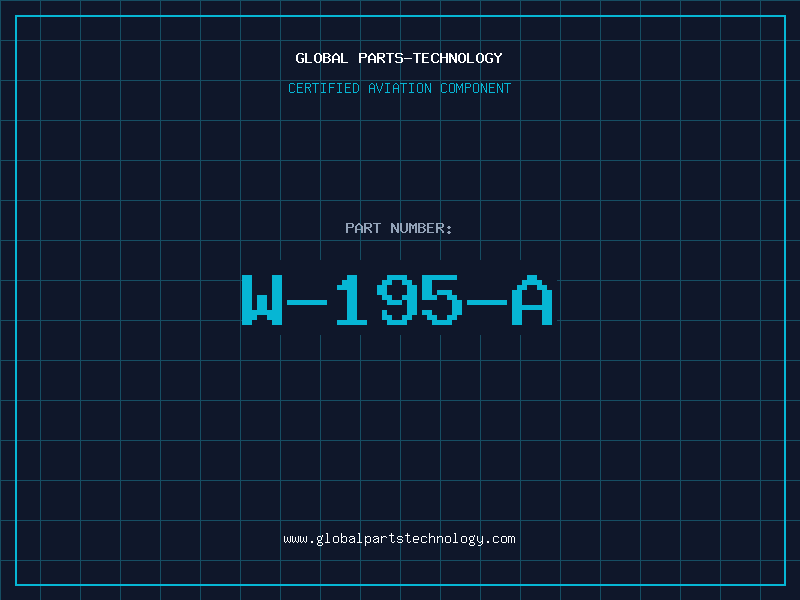 Aviation Part W-195-A