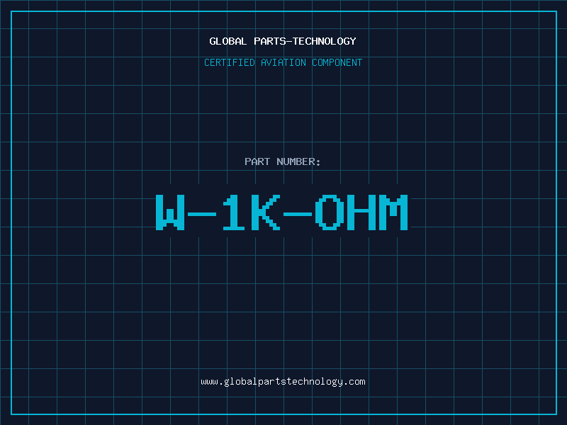 Aviation Part W-1K-OHM