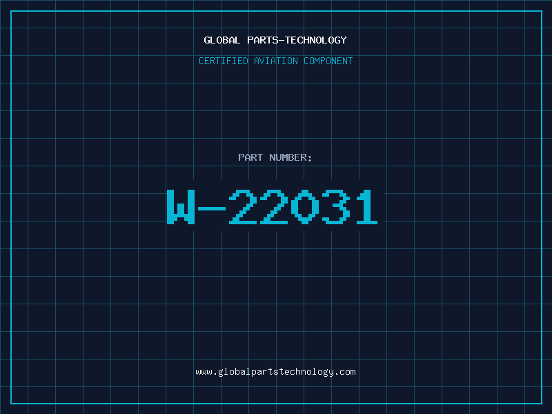 Aviation Part W-22031