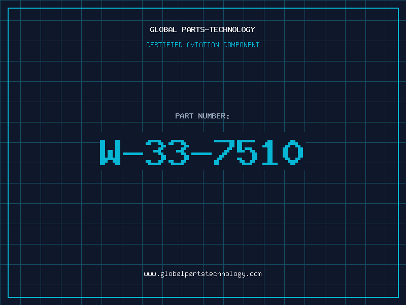Aviation Part W-33-7510