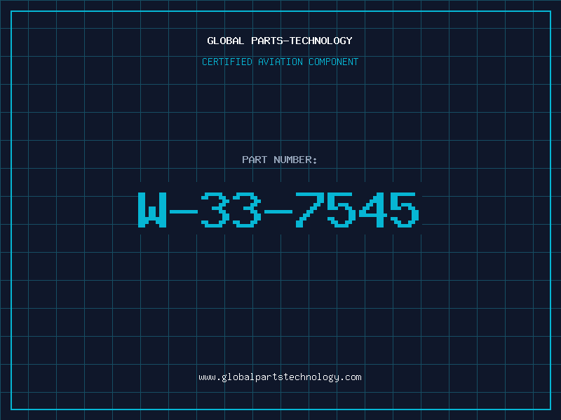 Aviation Part W-33-7545