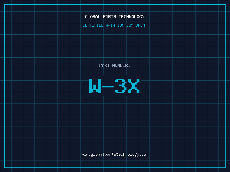 Aviation Part W-3X