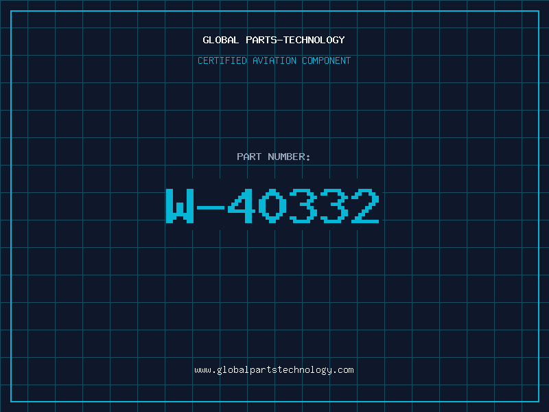 Aviation Part W-40332