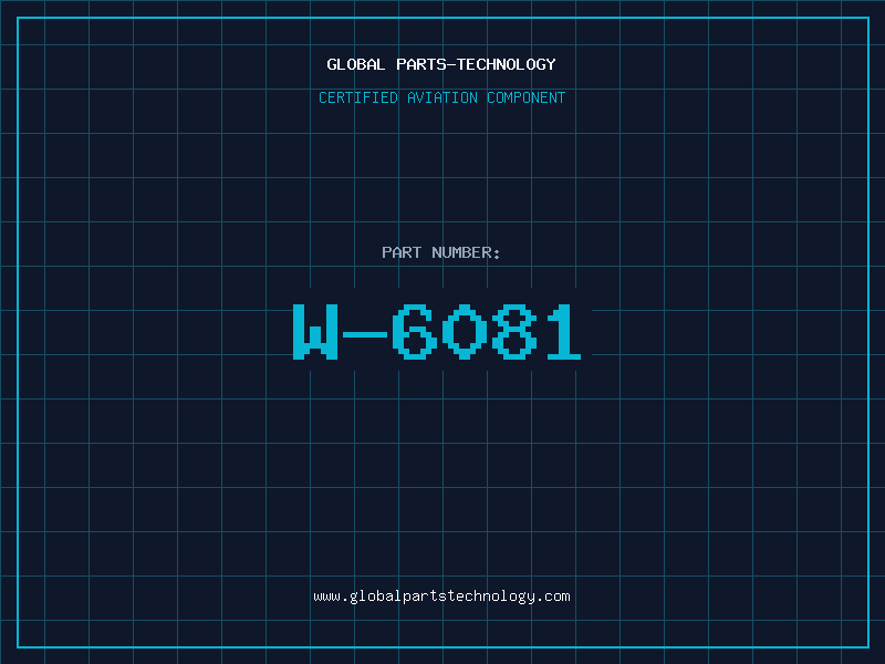 Aviation Part W-6081