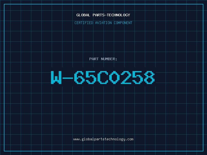 Aviation Part W-65C0258