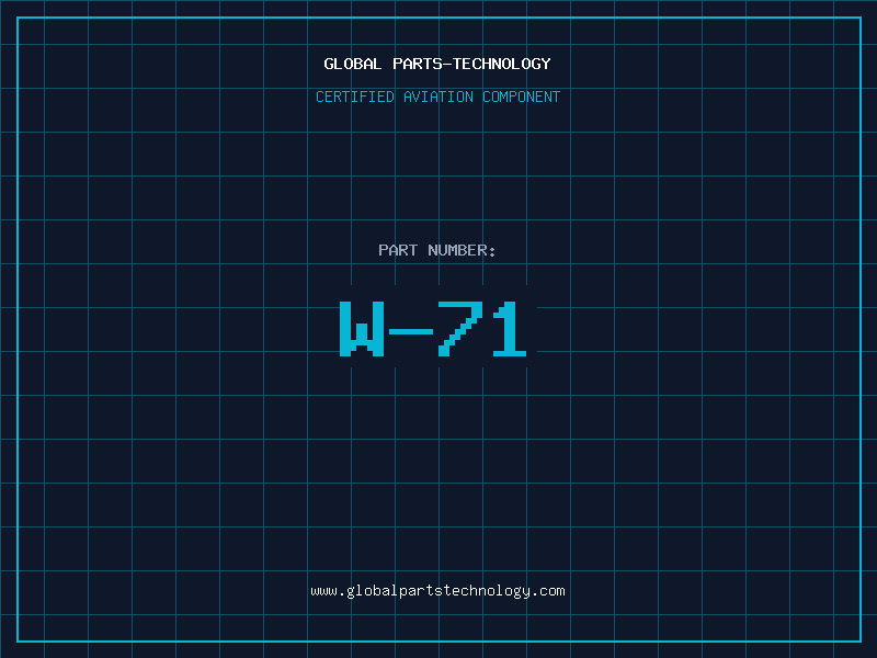 Aviation Part W-71