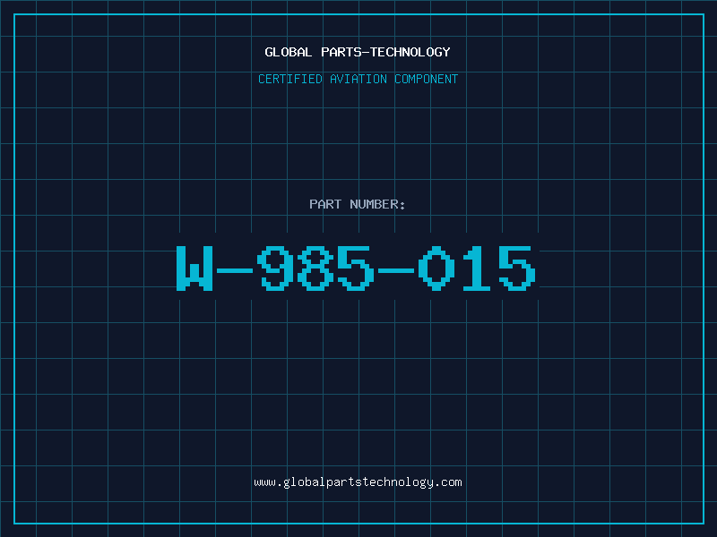 Aviation Part W-985-015