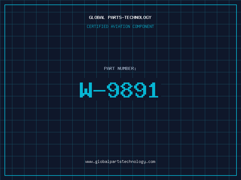 Aviation Part W-9891