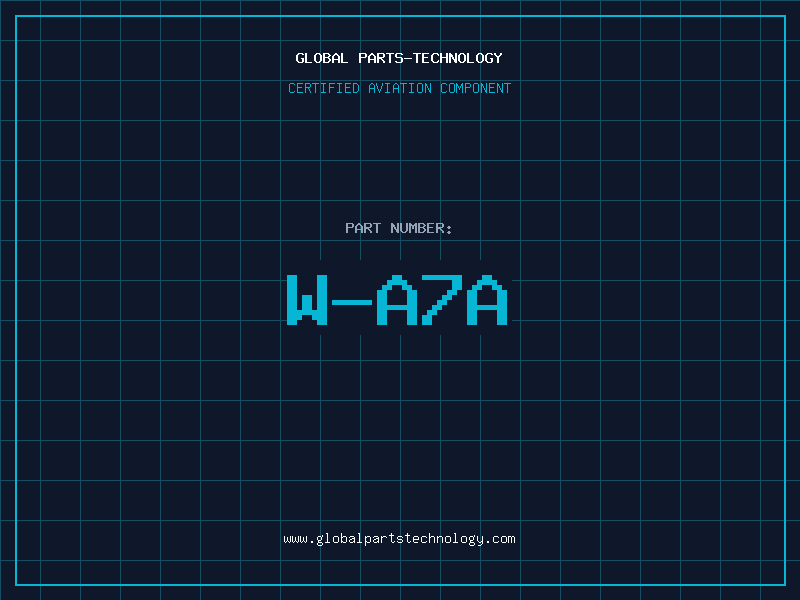 Aviation Part W-A7A