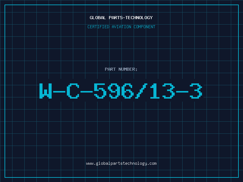 Aviation Part W-C-596/13-3