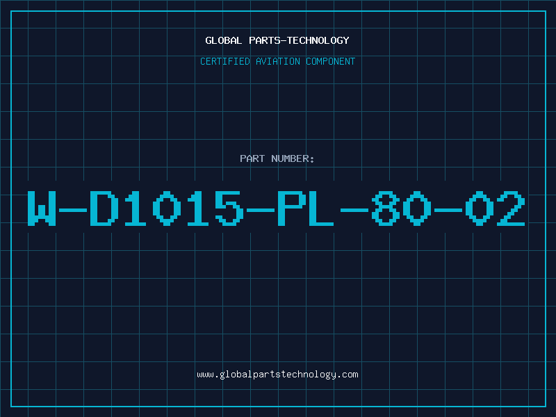 Aviation Part W-D1015-PL-80-02