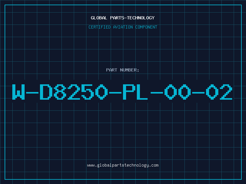 Aviation Part W-D8250-PL-00-02