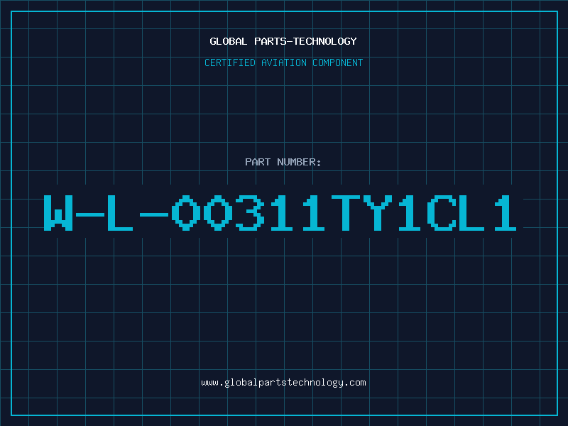 Aviation Part W-L-00311TY1CL1