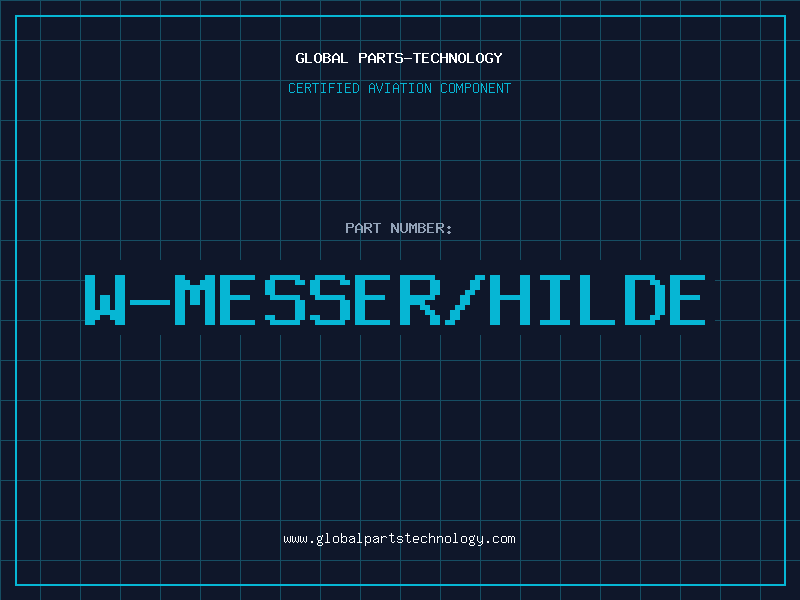 Aviation Part W-MESSER/HILDE