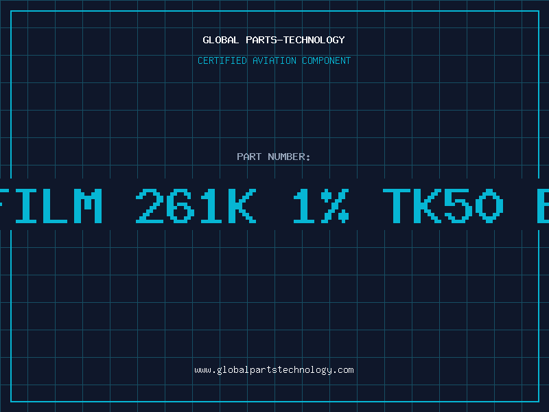 Aviation Part W-METFILM 261K 1% TK50 BF0207