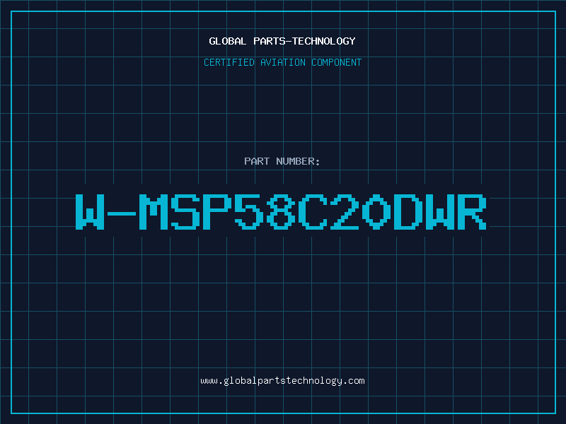 Aviation Part W-MSP58C20DWR