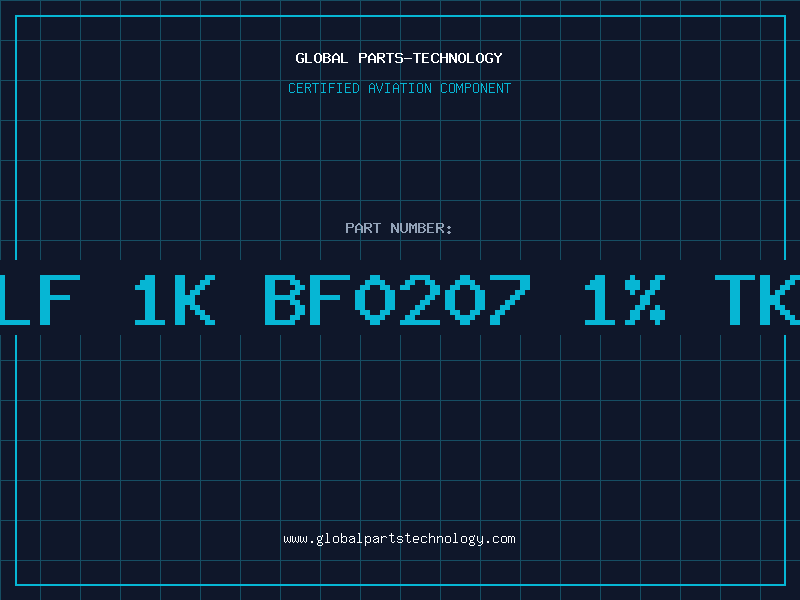 Aviation Part W-Melf 1K BF0207 1% TK50 0
