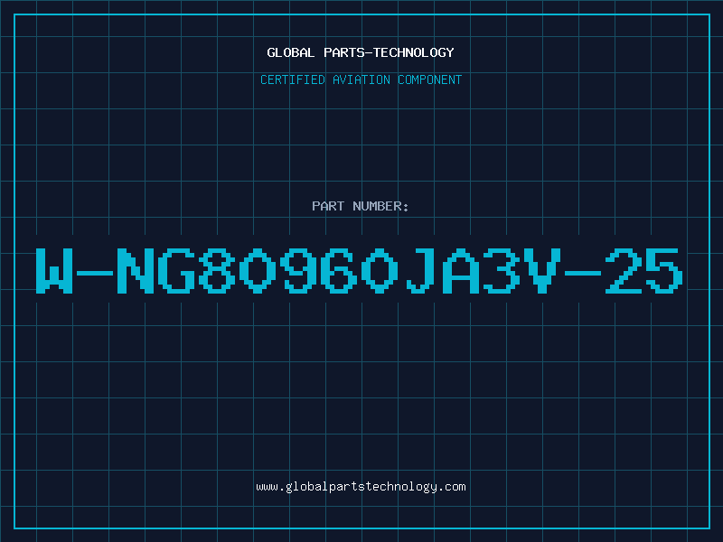 Aviation Part W-NG80960JA3V-25