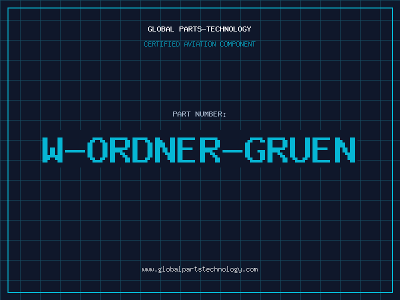 Aviation Part W-ORDNER-GRUEN