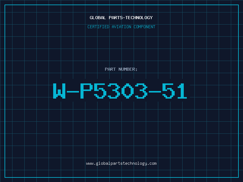 Aviation Part W-P5303-51