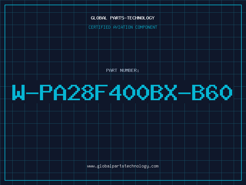 Aviation Part W-PA28F400BX-B60