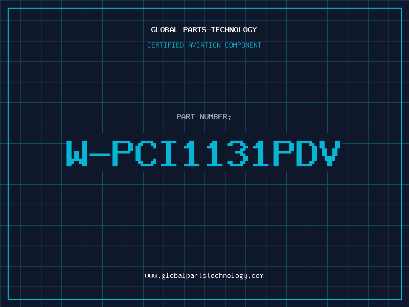 Aviation Part W-PCI1131PDV