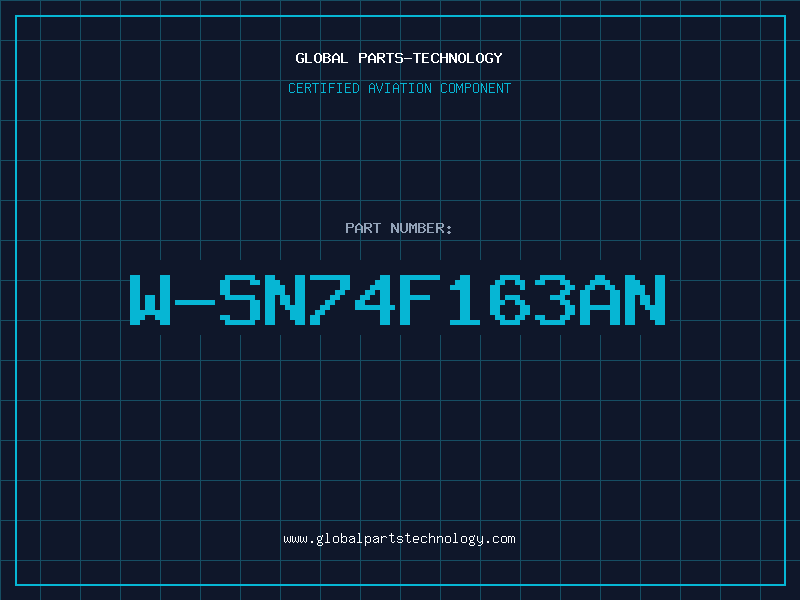Aviation Part W-SN74F163AN