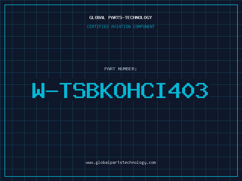Aviation Part W-TSBKOHCI403