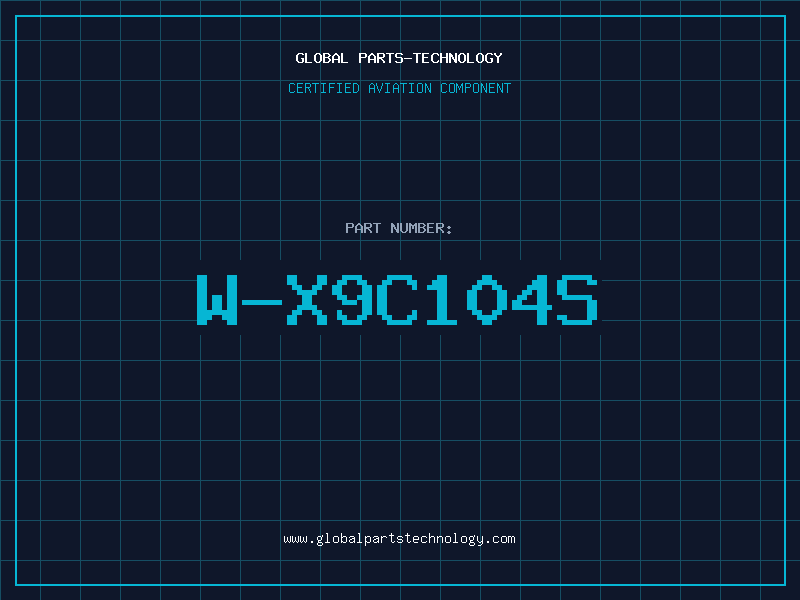 Aviation Part W-X9C104S