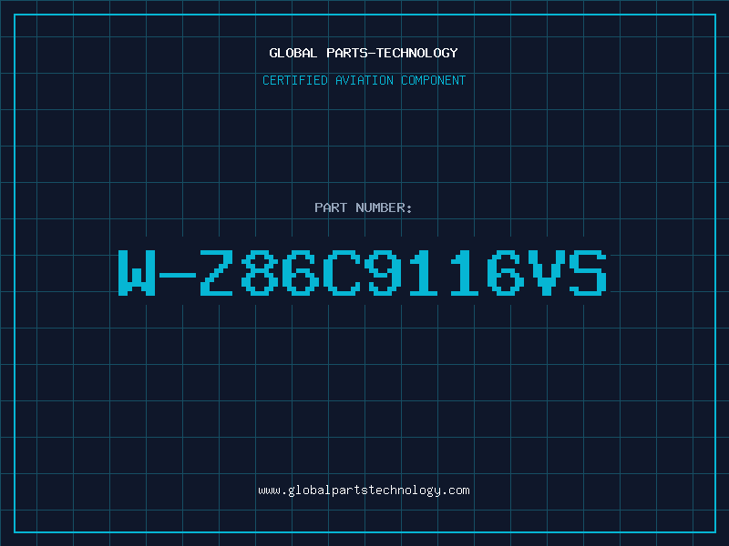 Aviation Part W-Z86C9116VS