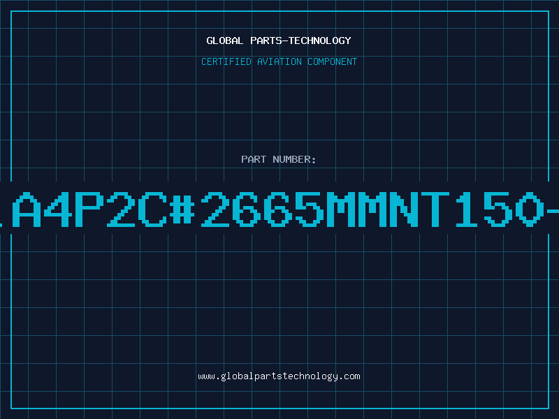 Aviation Part W.A4P2C#2665MMNT150-U