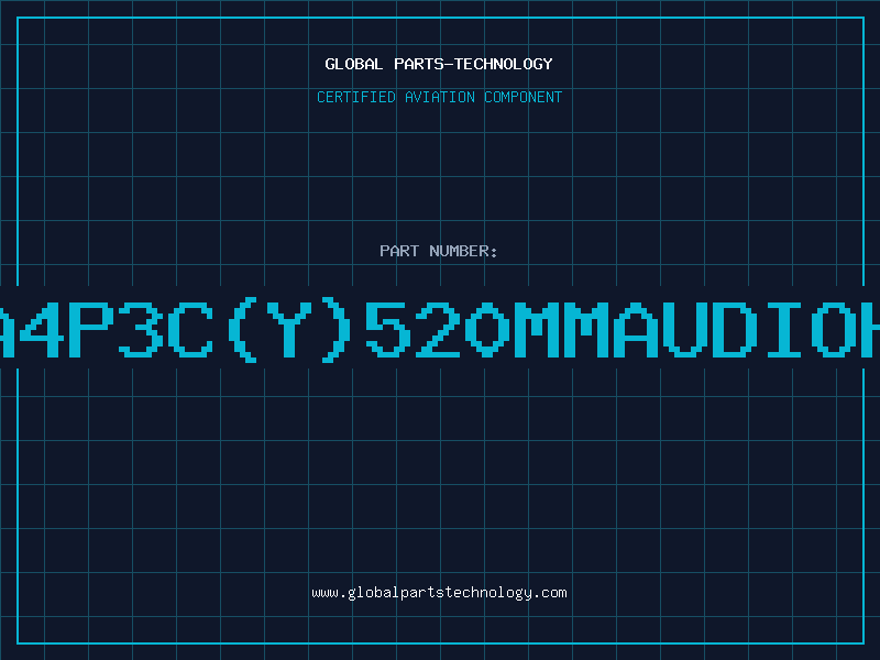 Aviation Part W.A4P3C(Y)520MMAUDIOH61