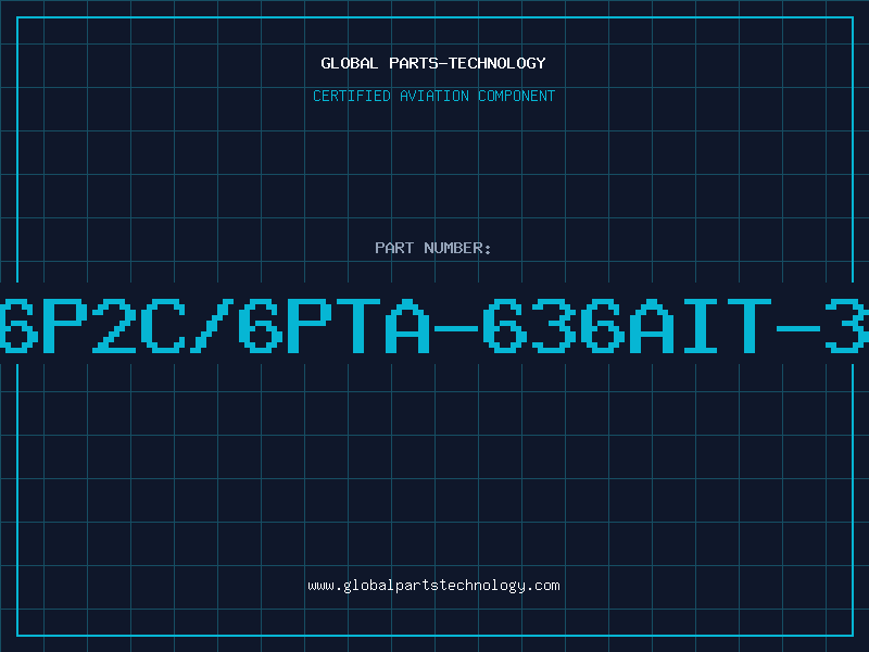 Aviation Part W.A6P2C/6PTA-636AIT-304S