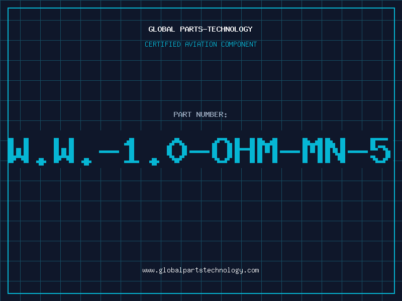 Aviation Part W.W.-1.0-OHM-MN-5