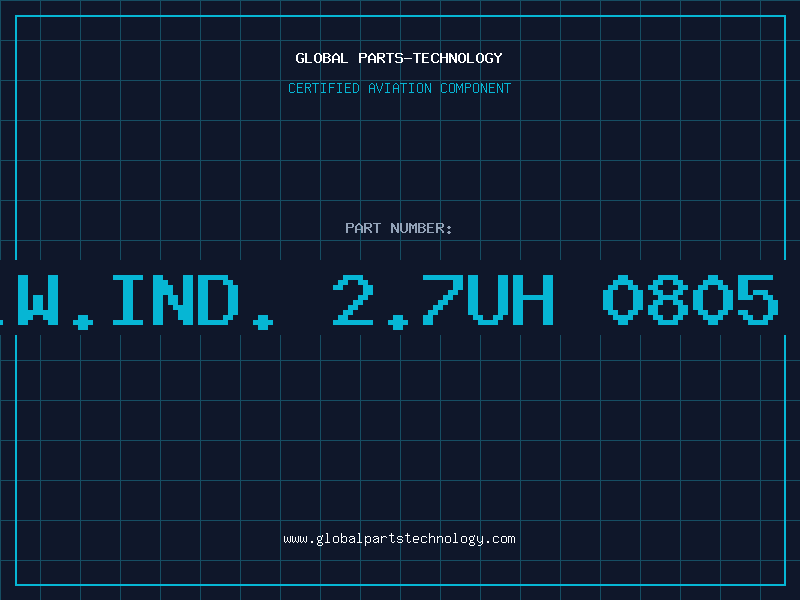Aviation Part W.W.Ind. 2.7uH 0805 2