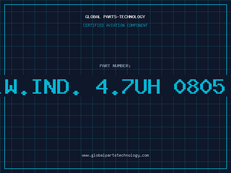 Aviation Part W.W.Ind. 4.7uH 0805 2