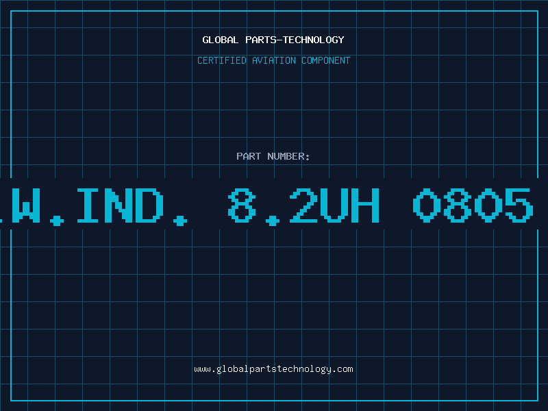 Aviation Part W.W.Ind. 8.2uH 0805 2