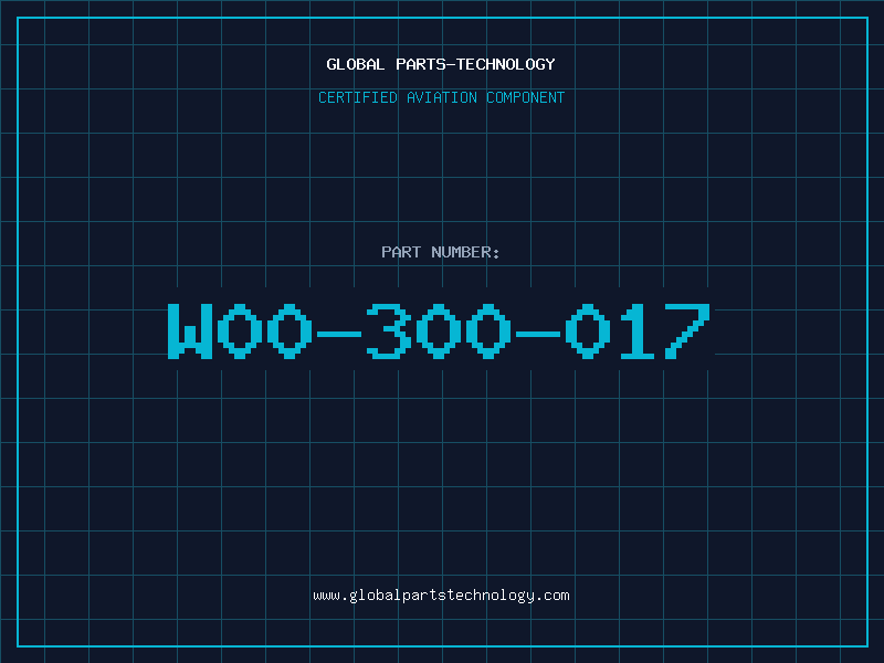 Aviation Part W00-300-017