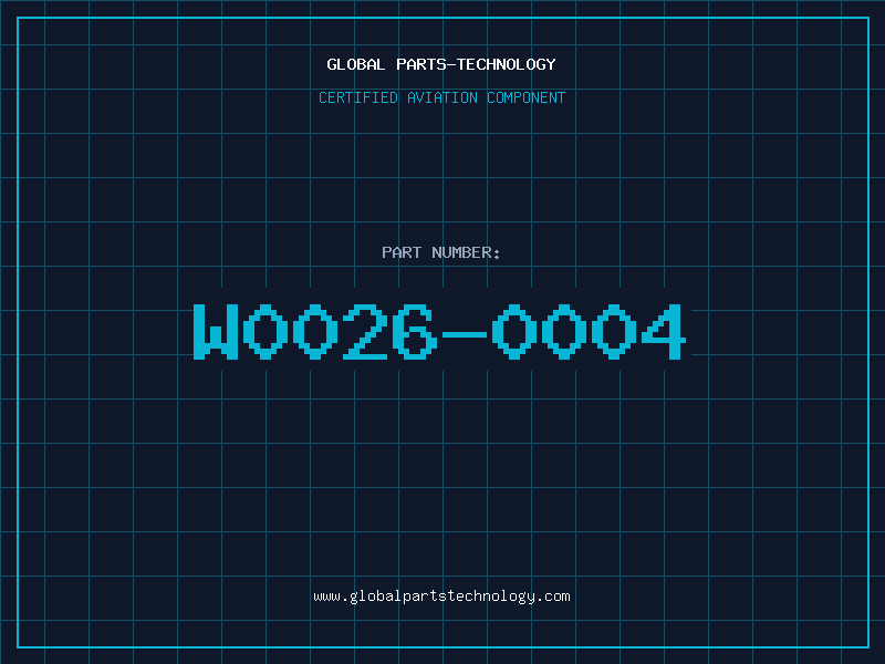 Aviation Part W0026-0004