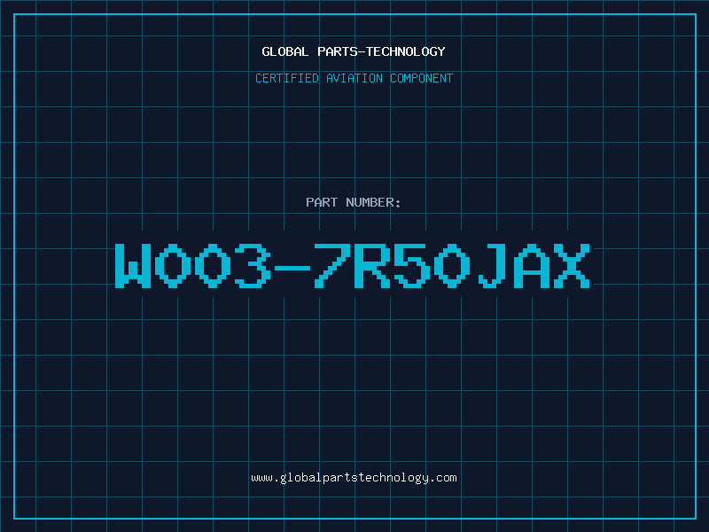 Aviation Part W003-7R50JAX