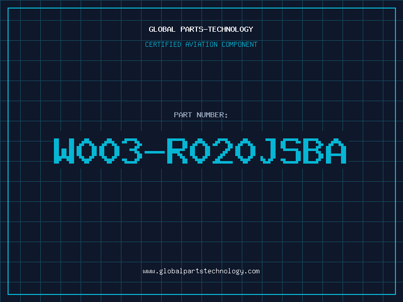 Aviation Part W003-R020JSBA