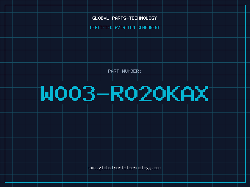 Aviation Part W003-R020KAX