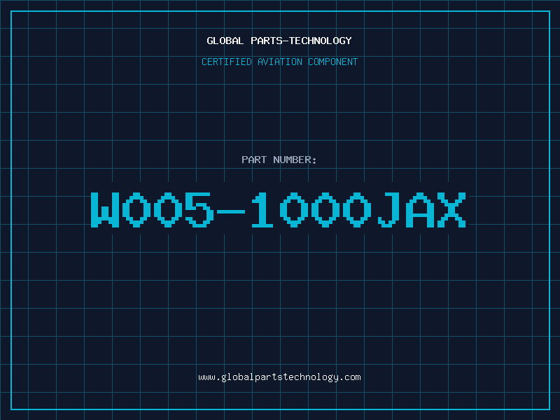 Aviation Part W005-1000JAX