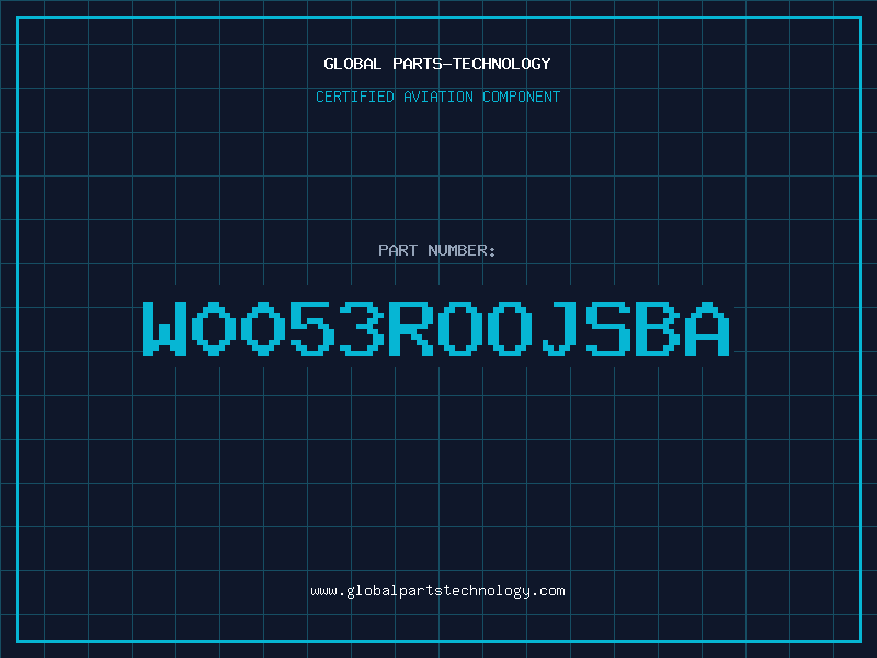 Aviation Part W0053ROOJSBA